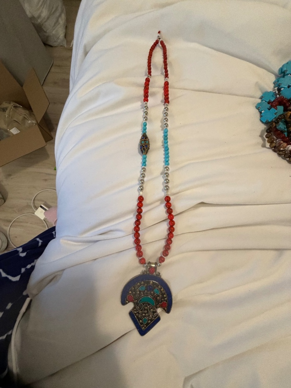 Bohemian Multicolor Statement Necklace